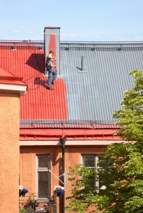 Roof painting in Terrell, NC by Zelaya Jr Painting.