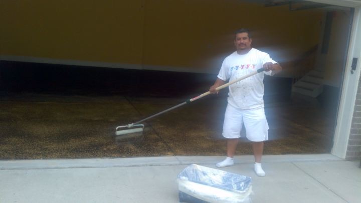 Garage Floor Finishing in Concord, NC  