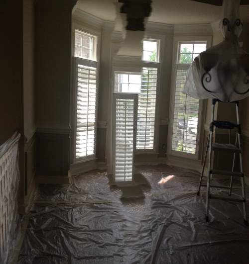 Before Interior Painting of a Condo in Charlotte, NC