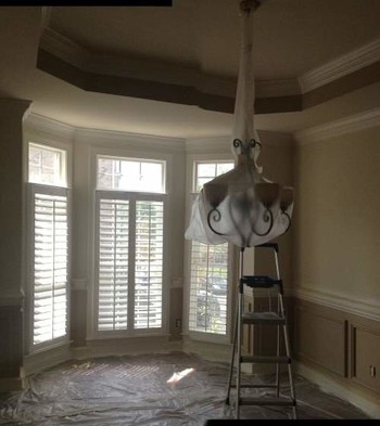 Before Interior Painting of a Condo in Charlotte, NC