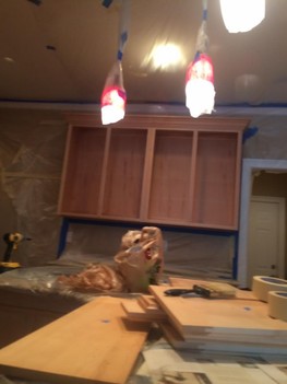 Before Kitchen Cabinets Glaze in Huntersville, NC