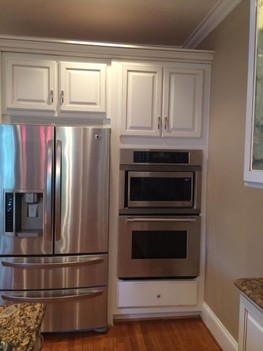 After Kitchen Cabinets Glaze in Huntersville, NC