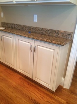 After Kitchen Cabinets Glaze in Huntersville, NC