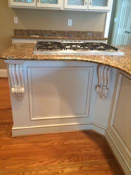 After Kitchen Cabinets Glaze in Huntersville, NC